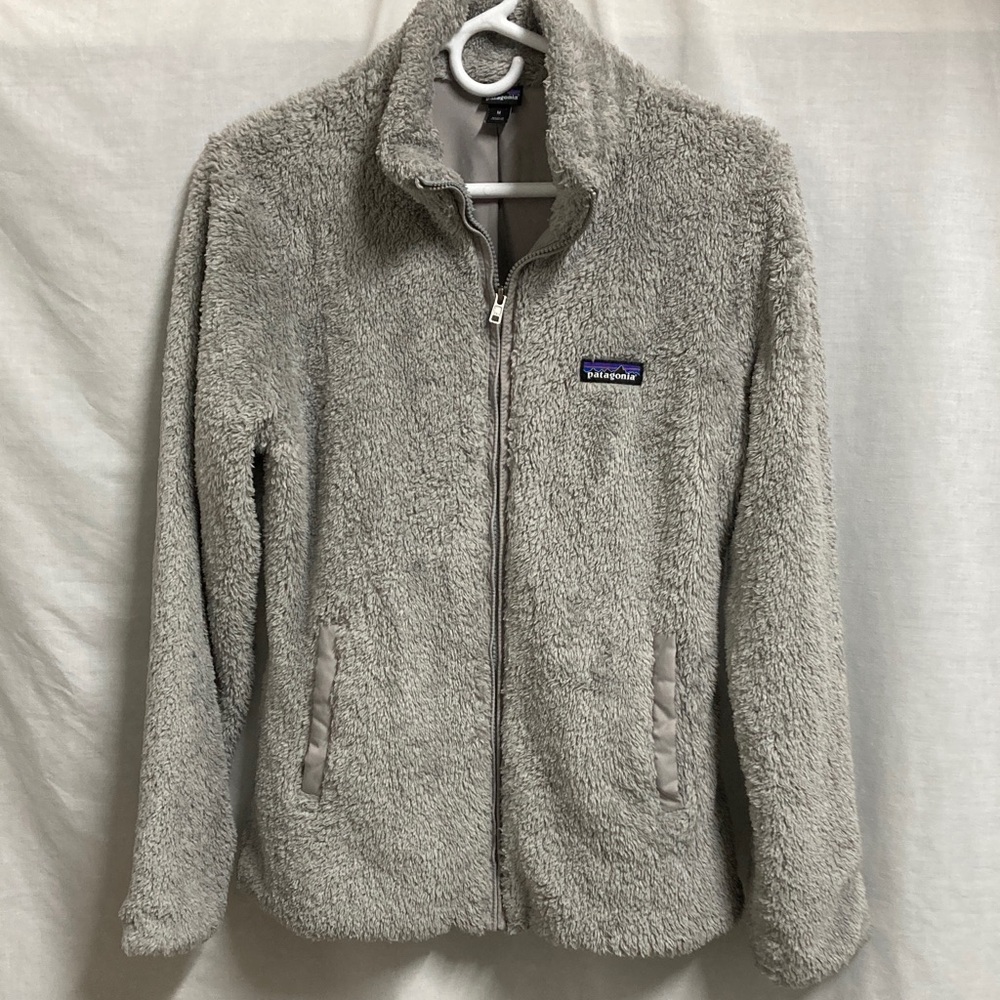 Women’s Los Gatos Patagonia Soft Gray Sherpa Jacket